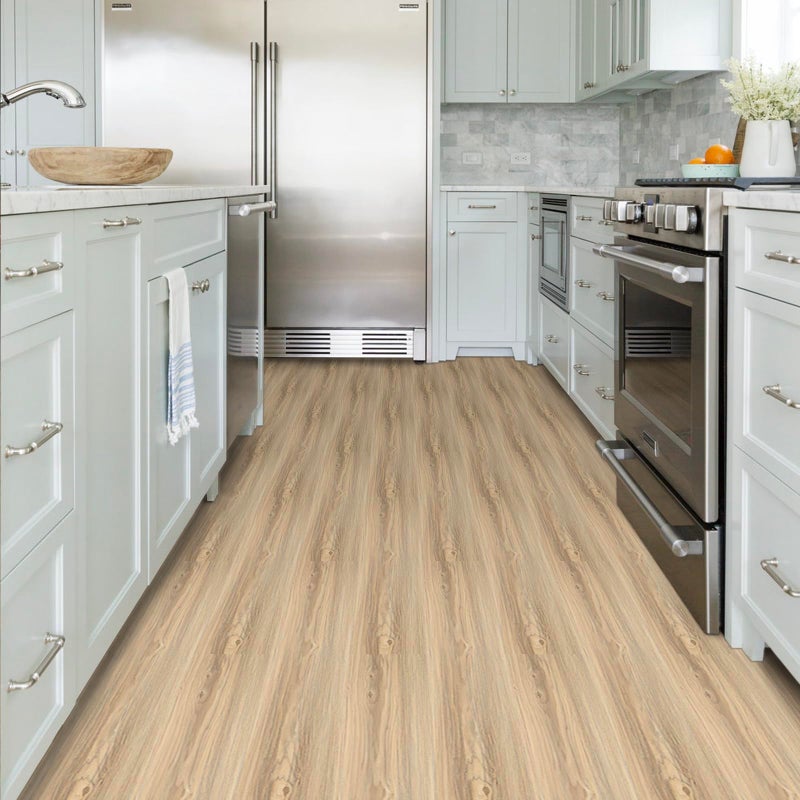 Dureidos Peel and Stick Floor Tile  10-Pack 15 Sq.Ft  Peel and Stick Flooring Waterproof and Easy to Clean  Natural Wood Grain Look Vinyl Flooring  Self Adhesive and Removable for Bathroom Kitchen - Image 4